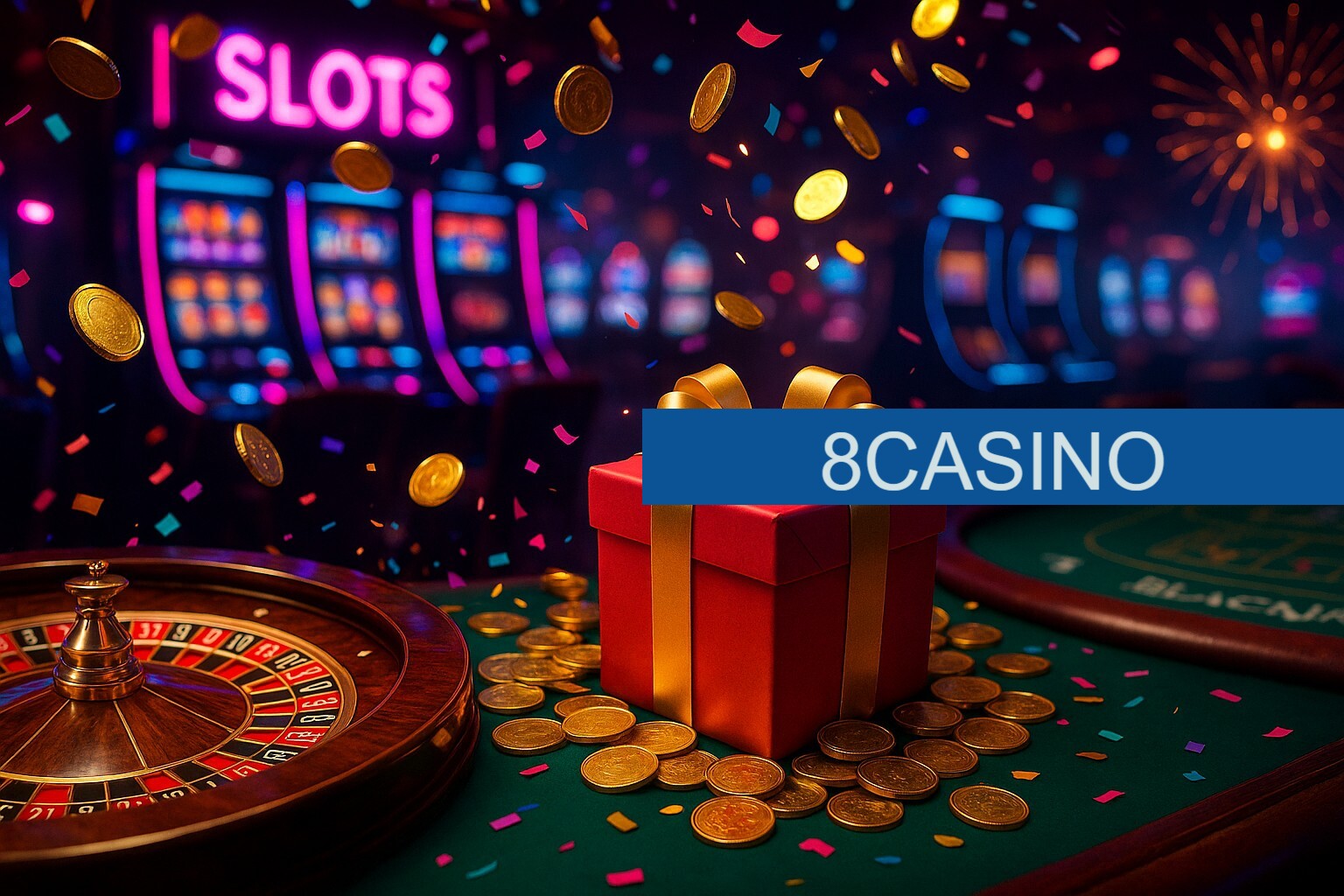 Jogos emocionantes no 8CASINO